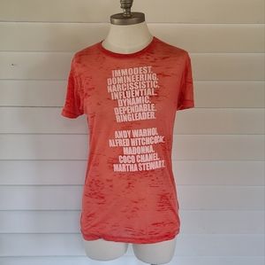 e.vil Alter Ego Pink Victoria Secret Leo shirt